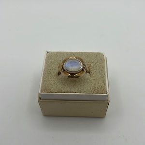 Zaleska moonstone crown ring